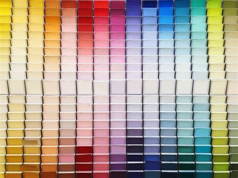 paint colour samples